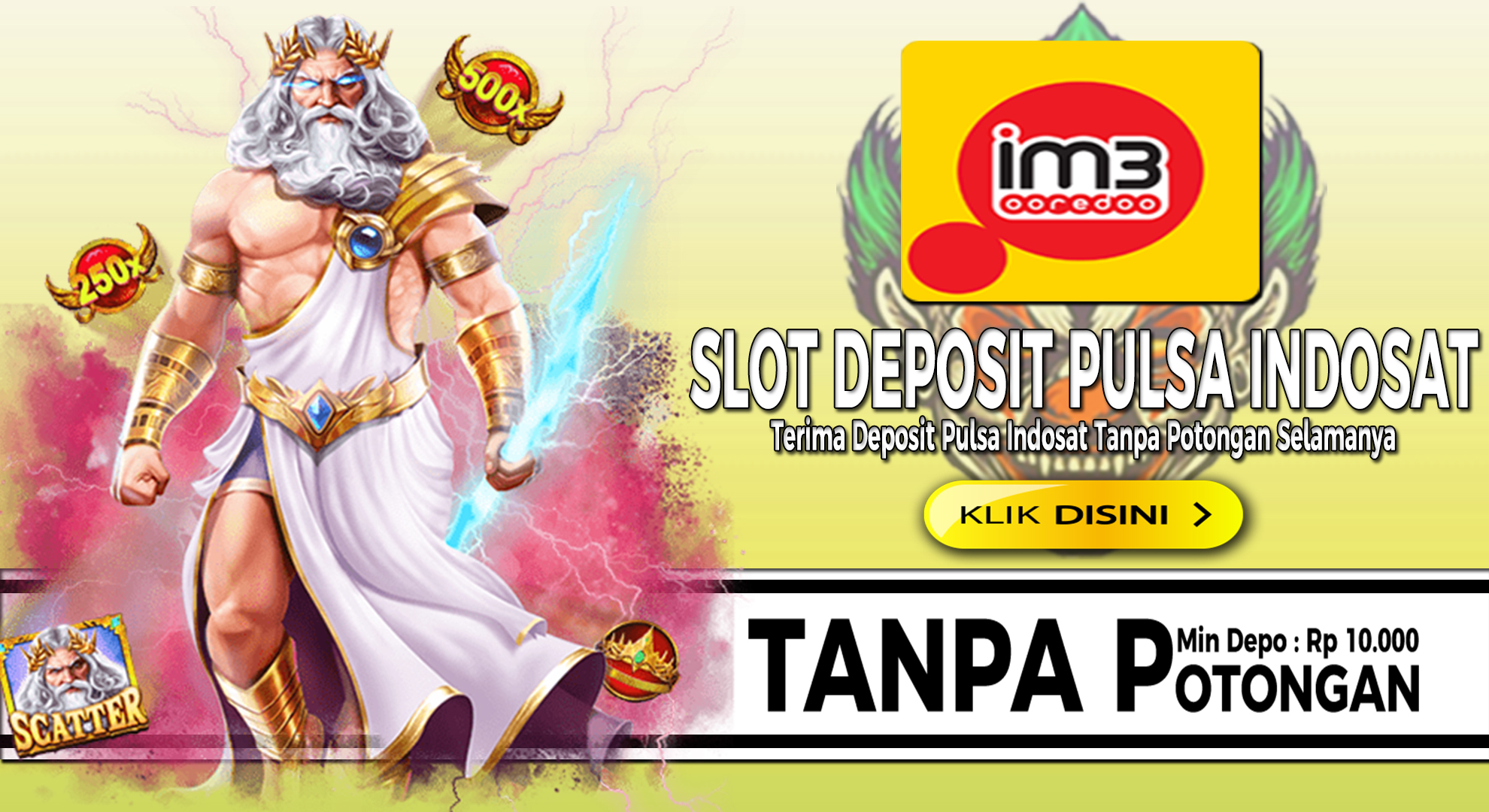 Deposit Via Indosat